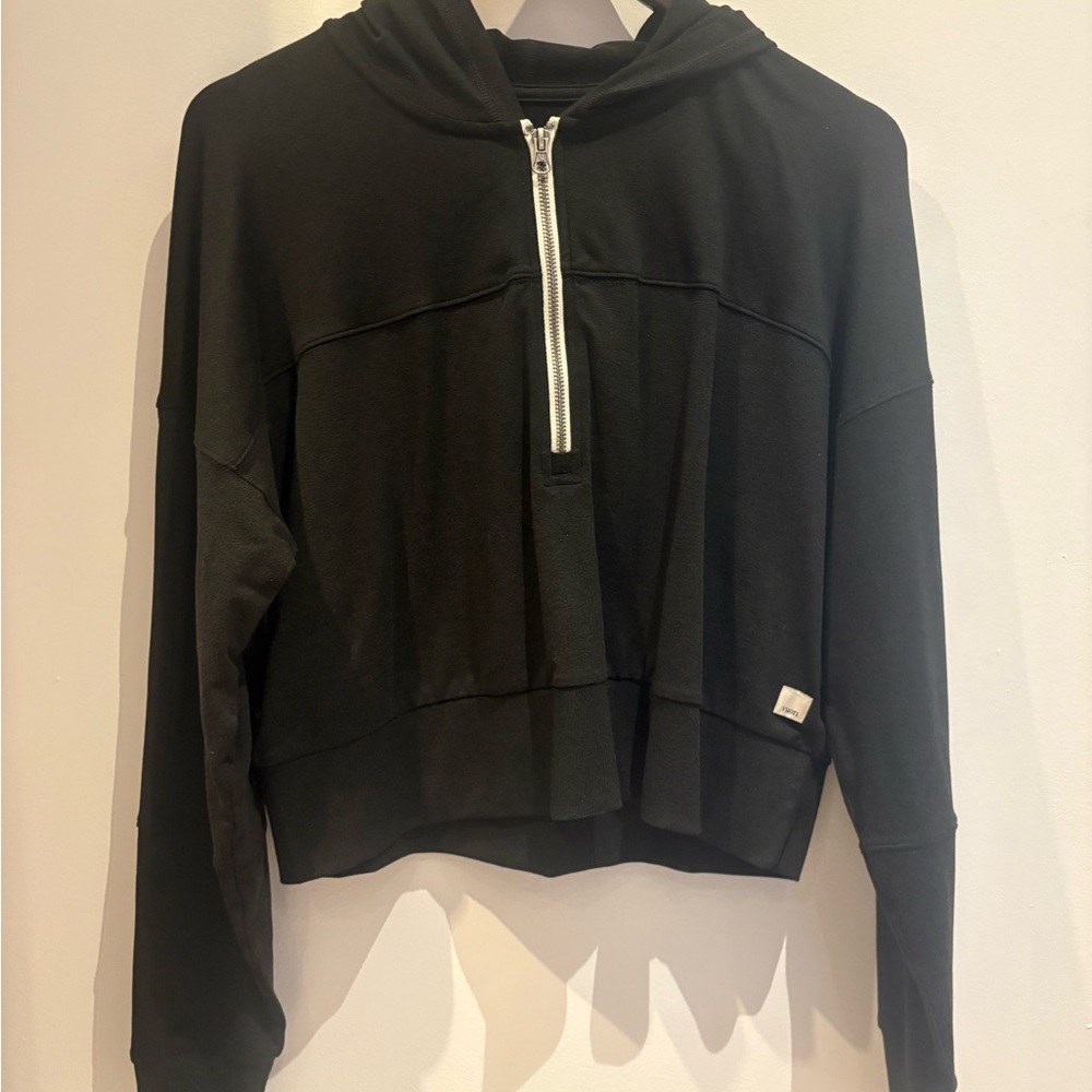Vuori- Black Zip-Up Hoodie